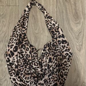 Cheetah Halter top from Windsor
